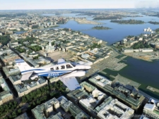 MSFS 2020 Scenery Mod: Helsinki 3D – Full Central City (Image #4)