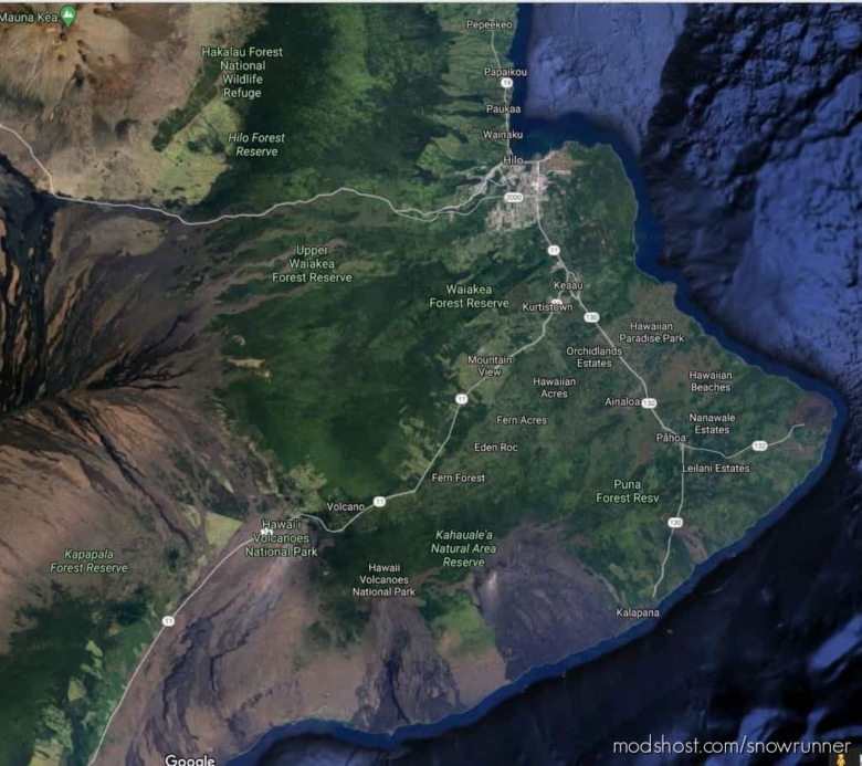 HI Volcano Map V4.0 for SnowRunner