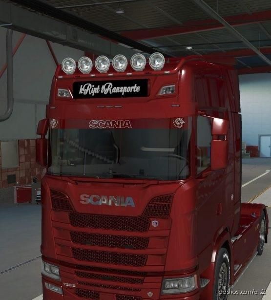 SMG Sticker Edit By Kript Fixed Links for Euro Truck Simulator 2