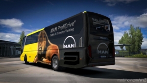 ETS2 Bus Mod: MAN Lion’s Coach 2017 Optiview 1.38 (Image #2)