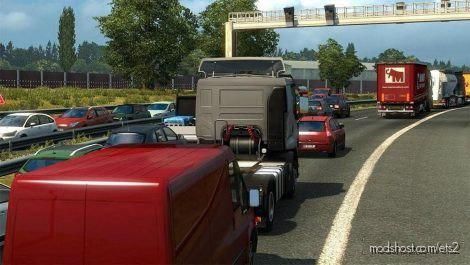 Hard Traffic JAM [1.38] for Euro Truck Simulator 2
