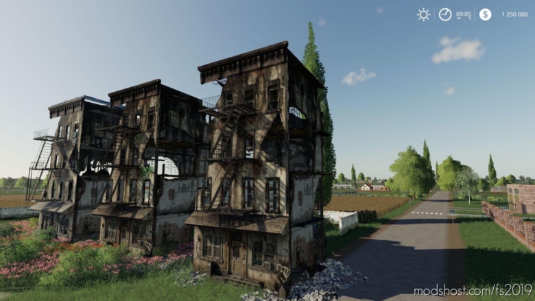 Building Ruins (Prefab_GE) for Farming Simulator 19