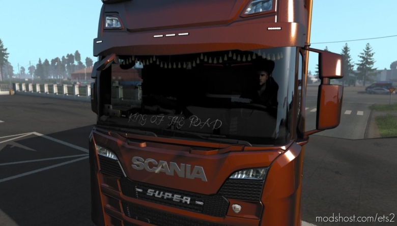 SMG Sticker Edit By Kript (King Of The Road) V1.2 for Euro Truck Simulator 2