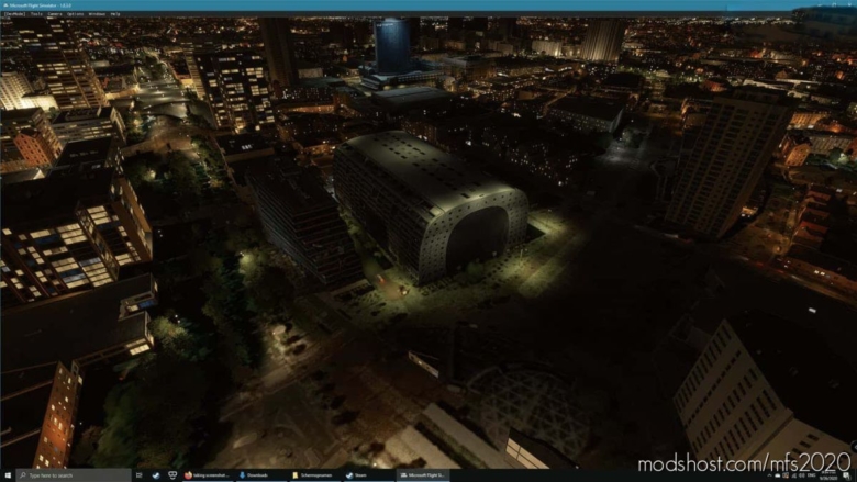 Rotterdam Markthal for Microsoft Flight Simulator 2020