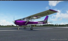 MSFS 2020 Livery Mod: Cessna 152 (Standard) – Metallic Paints (5 Colors) (Image #2)