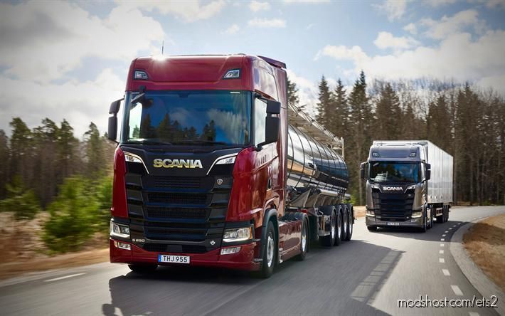 Scania DC16 Sound Mod V2 [1.38] for Euro Truck Simulator 2