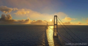 MSFS 2020 Scenery Mod: Greatbelt Bridge – Eastbridge (Image #2)