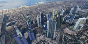 MSFS 2020 Scenery Mod: Dubai City Pack (Image #2)