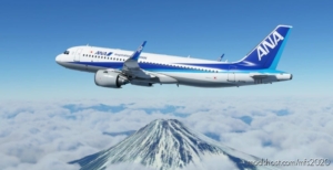 MSFS 2020 Livery Mod: A320Neo ALL Nippon Airways (4K) (Image #2)