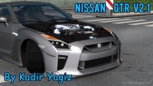 ETS2 Car Mod: Nissan GTR R35 V2.1 Upgrade 1.38 (Image #3)