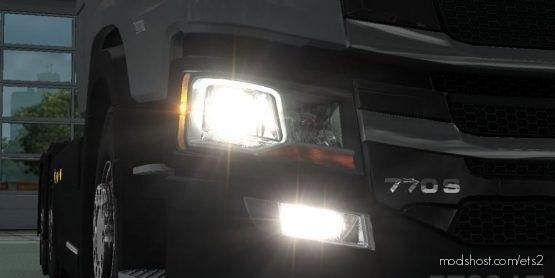 Scania 770S V8 Badge + Engine for Euro Truck Simulator 2