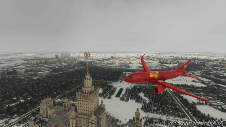 Airbus A320 Skin – Soviet Union (Cccp) (Ussr) for Microsoft Flight Simulator 2020