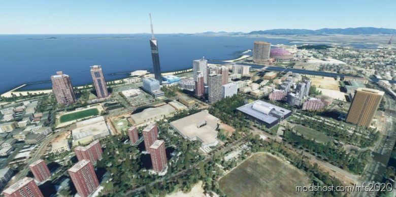 Fukuoka Japan for Microsoft Flight Simulator 2020