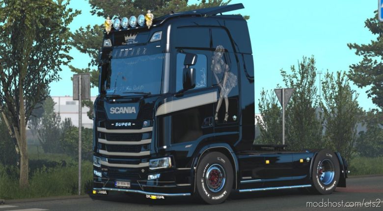 Beauty V8 Fixed For Eugene Scania V1.2 for Euro Truck Simulator 2