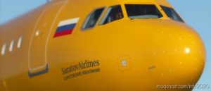 MSFS 2020 Livery Mod: Saratov Airlines (Image #3)