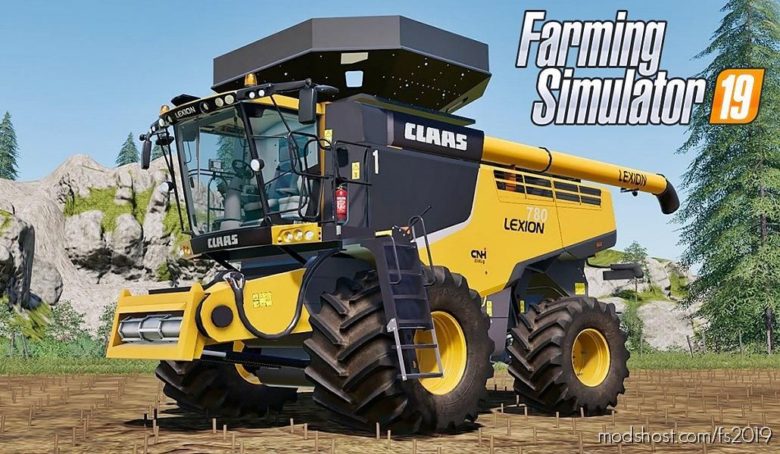 Claas Lexion 780 US for Farming Simulator 19