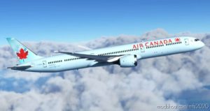 MSFS 2020 Mod: 4K&8K Mixed AIR Canada ICE Blue Livery For B787 (Image #3)