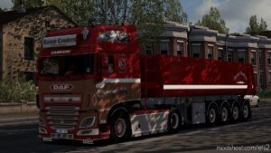 ETS2 Truck Mod: DAF & Trailer Ronny Ceusters 1.38 (Image #3)