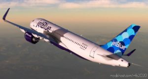 MSFS 2020 Livery Mod: 8K Jetblue Airways N-2016J (Image #2)