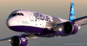 MSFS 2020 Livery Mod: 8K Jetblue Airways N-2016J (Image #3)