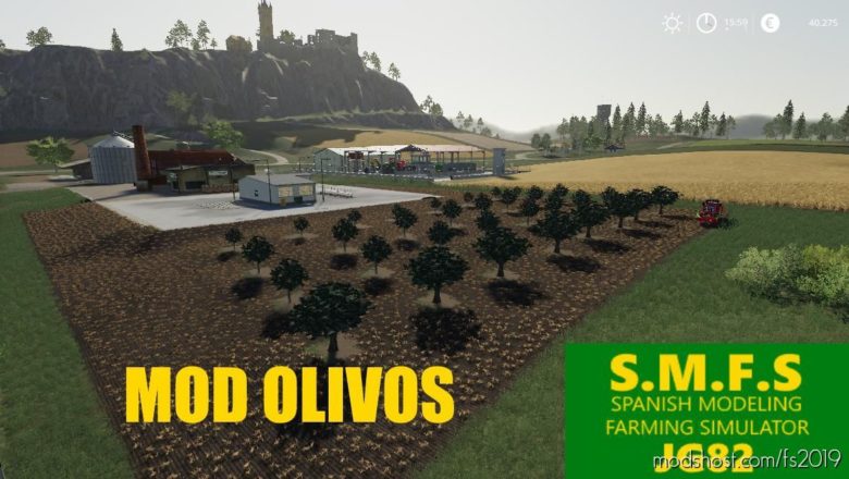 Pack Olive Tree for Farming Simulator 19