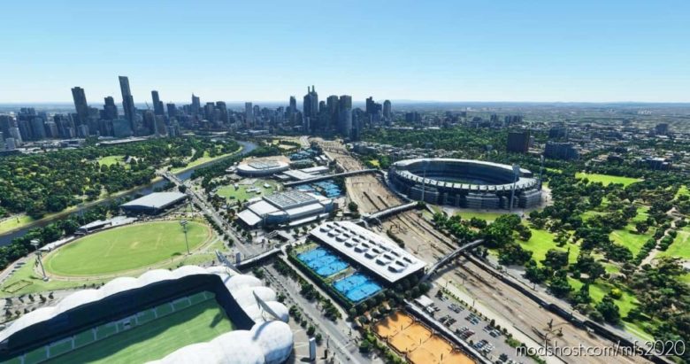 Melbourne Australia Cityscape V2.0 for Microsoft Flight Simulator 2020