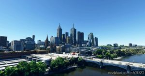 MSFS 2020 Scenery Mod: Melbourne Australia Cityscape V2.0 (Image #2)