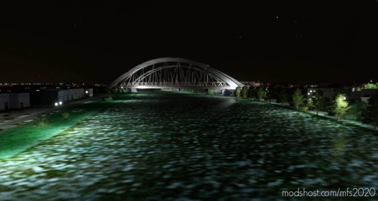 Demka Railroad Bridge Utrecht for Microsoft Flight Simulator 2020