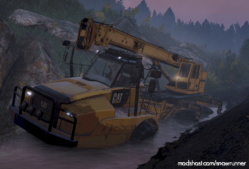 SnowRunner Vehicle Mod: Enhanced CAT 745C “Wendigo” M181 V1.0.2 (Image #2)