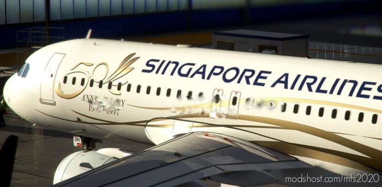 [8K Livery] Singapore Airlines 50TH Anniversary Livery for Microsoft Flight Simulator 2020