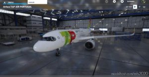 8K TAP AIR Portugal Cs-Tvg (THE Real A320 Livery) for Microsoft Flight Simulator 2020