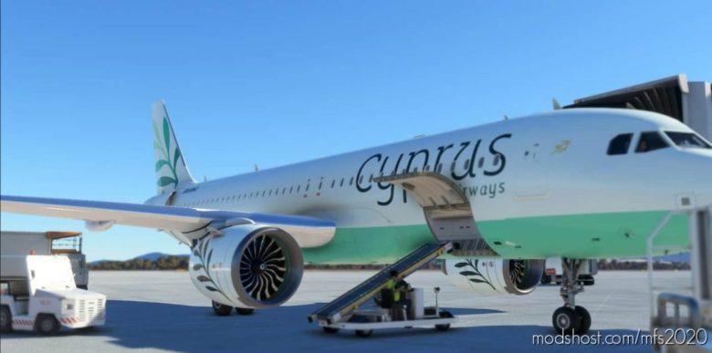A320 NEO Cyprus Airways 4K for Microsoft Flight Simulator 2020