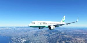 MSFS 2020 Livery Mod: A320 NEO Cyprus Airways 4K (Image #3)