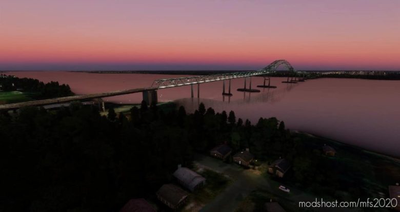 Pont Laviolette, Quebec for Microsoft Flight Simulator 2020