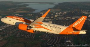 Easyjet A320 NEO G-Uzha 8K for Microsoft Flight Simulator 2020