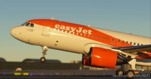 MSFS 2020 Livery Mod: Easyjet A320 NEO G-Uzha 8K (Image #2)