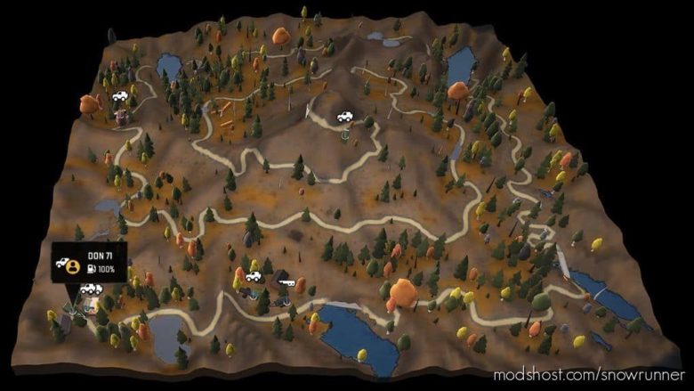 Stone Mountain Challenge Map V2.0.0 for SnowRunner