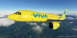 MSFS 2020 Mod: Viva AIR Colombia – NEW ‘Boomerang’ Livery – 8K V1.0.1 (Image #3)