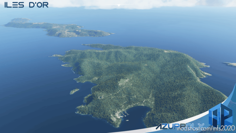 Iles D’OR Porquerolles Port-Cros Iles DU Levant for Microsoft Flight Simulator 2020
