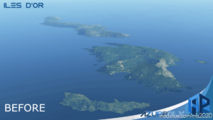 MSFS 2020 Scenery Mod: Iles D’OR Porquerolles Port-Cros Iles DU Levant (Image #7)