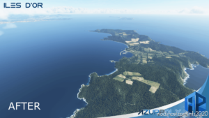 MSFS 2020 Scenery Mod: Iles D’OR Porquerolles Port-Cros Iles DU Levant (Image #8)