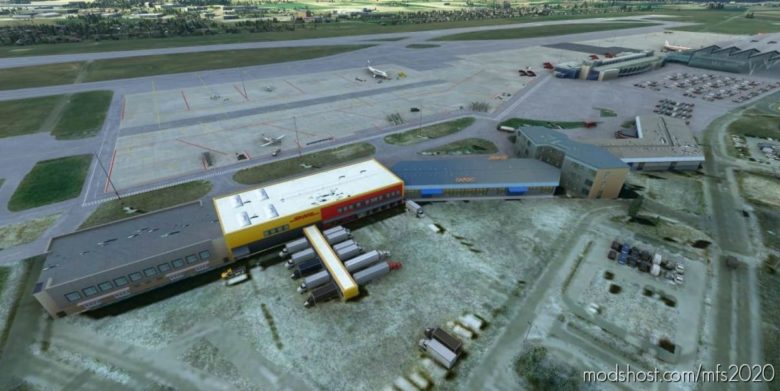 Airport Lech Wałęsa In Gdańsk Epgd V1.0.4 for Microsoft Flight Simulator 2020