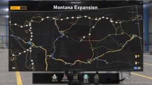 ATS Map Mod: Montana Expansion V0.8 1.38 (Image #2)