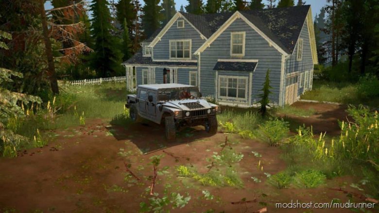 Back To The Future Map for MudRunner