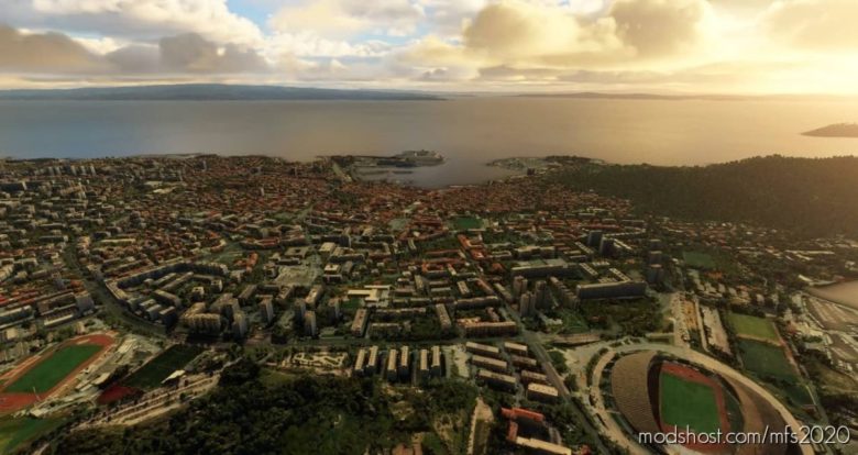 Split Croatia Scenery Photogrammetry for Microsoft Flight Simulator 2020