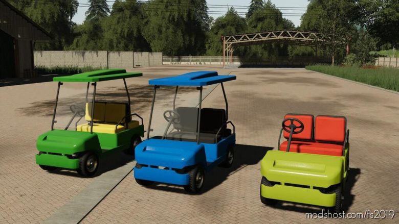 Lizard Golf Cart for Farming Simulator 19
