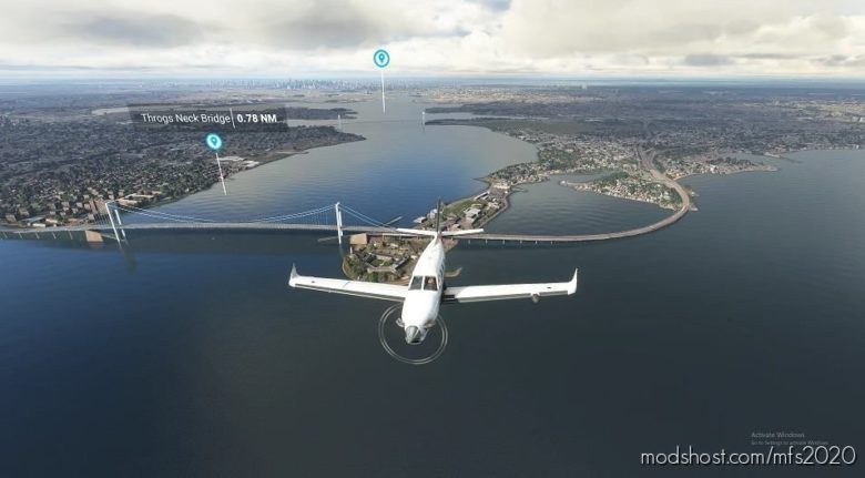 Klga Laguardia Airport + NYC Bridge Improvement for Microsoft Flight Simulator 2020