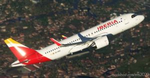 MSFS 2020 Livery Mod: Iberia A320 NEO Ec-Ner 8K V1.1 (Image #3)