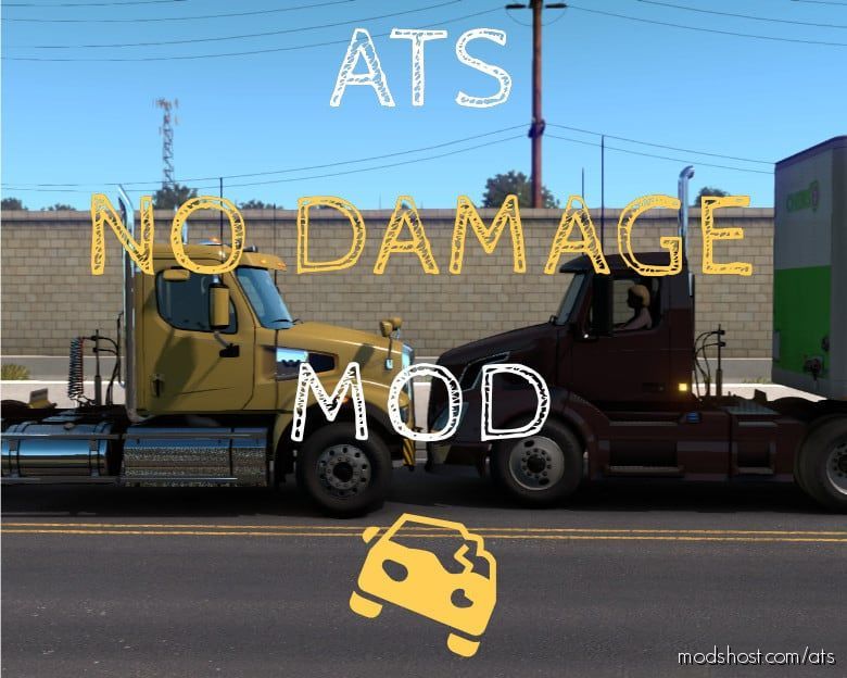 NO Damage Mod [1.39] for American Truck Simulator