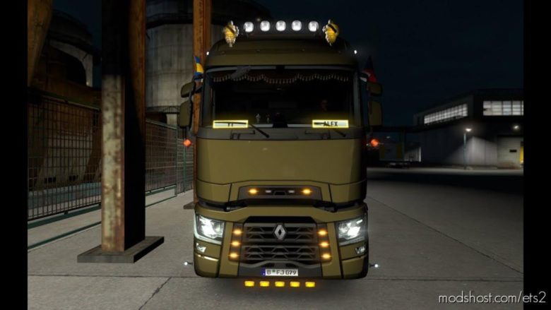 Renault T Tuning Pack [1.38] for Euro Truck Simulator 2